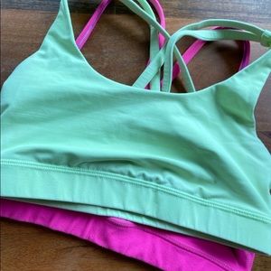 Neon yellow Lulu bra